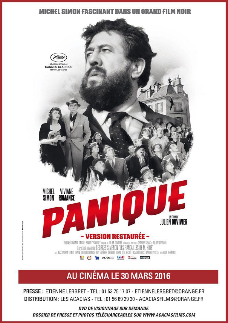 Affiche PANIQUE
