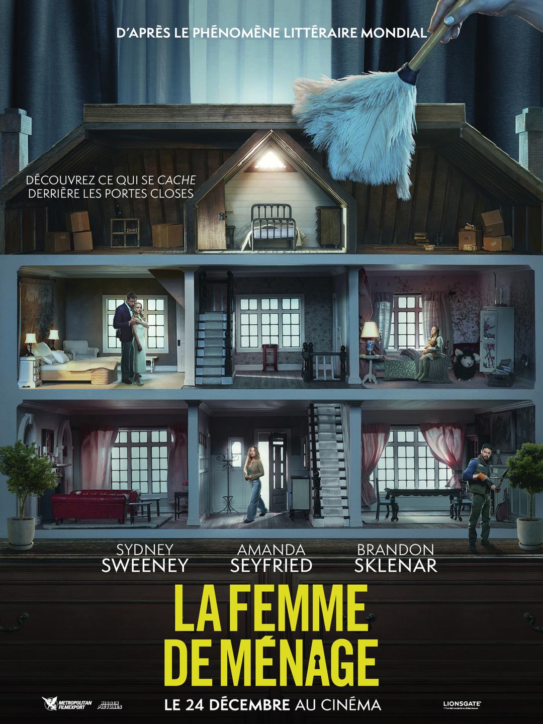 Affiche LA FEMME DE MENAGE