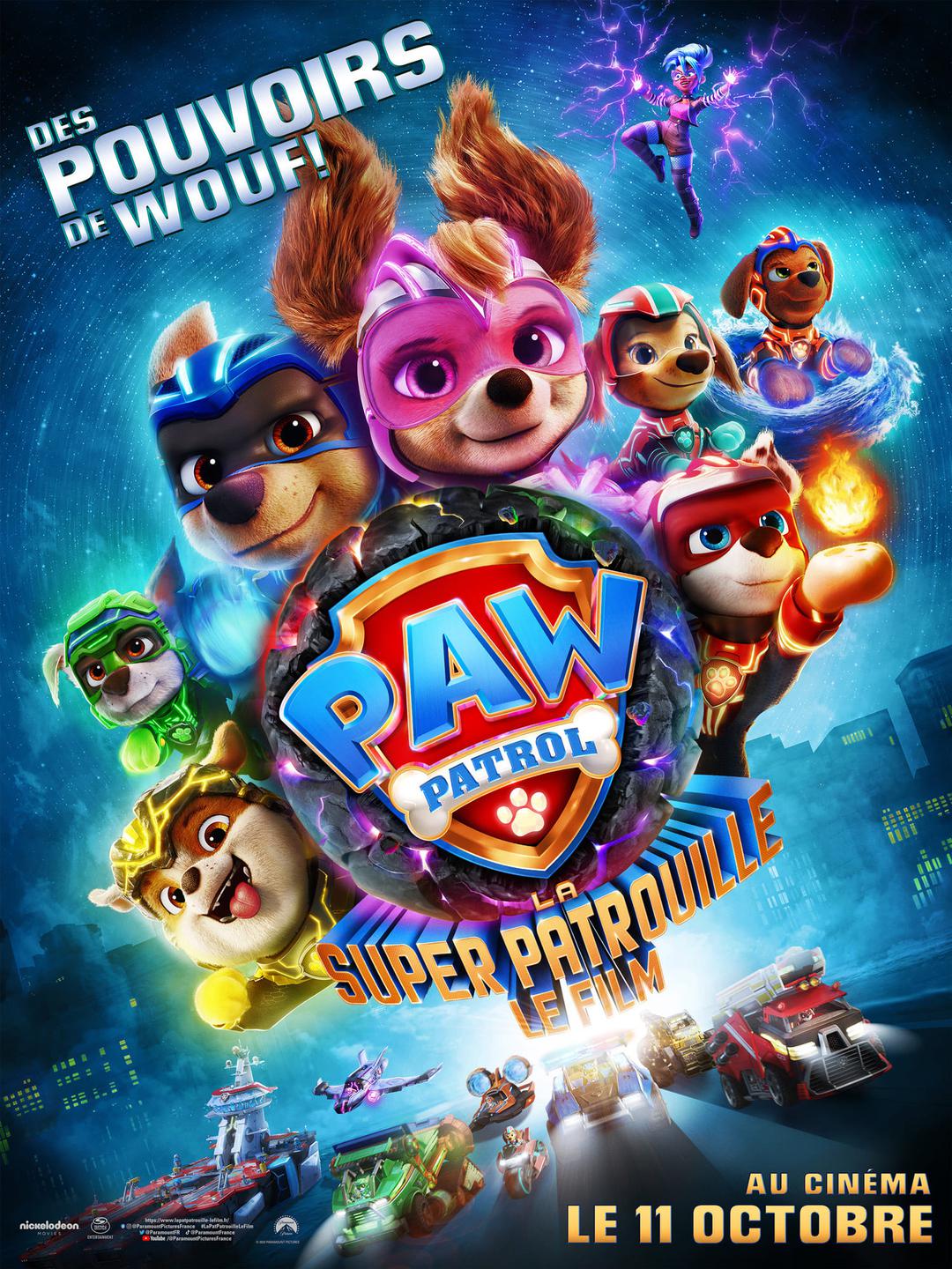 Poster du film PAW PATROL : LA SUPER PATROUILLE - LE FILM