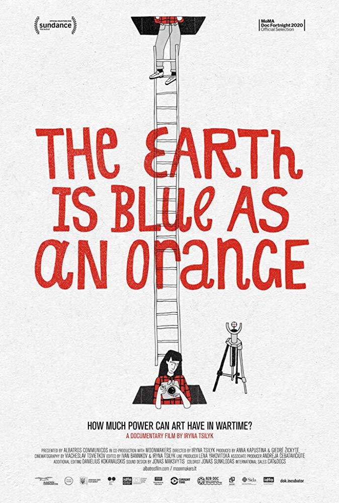 Affiche THE EARTH IS BLUE AS AN ORANGE