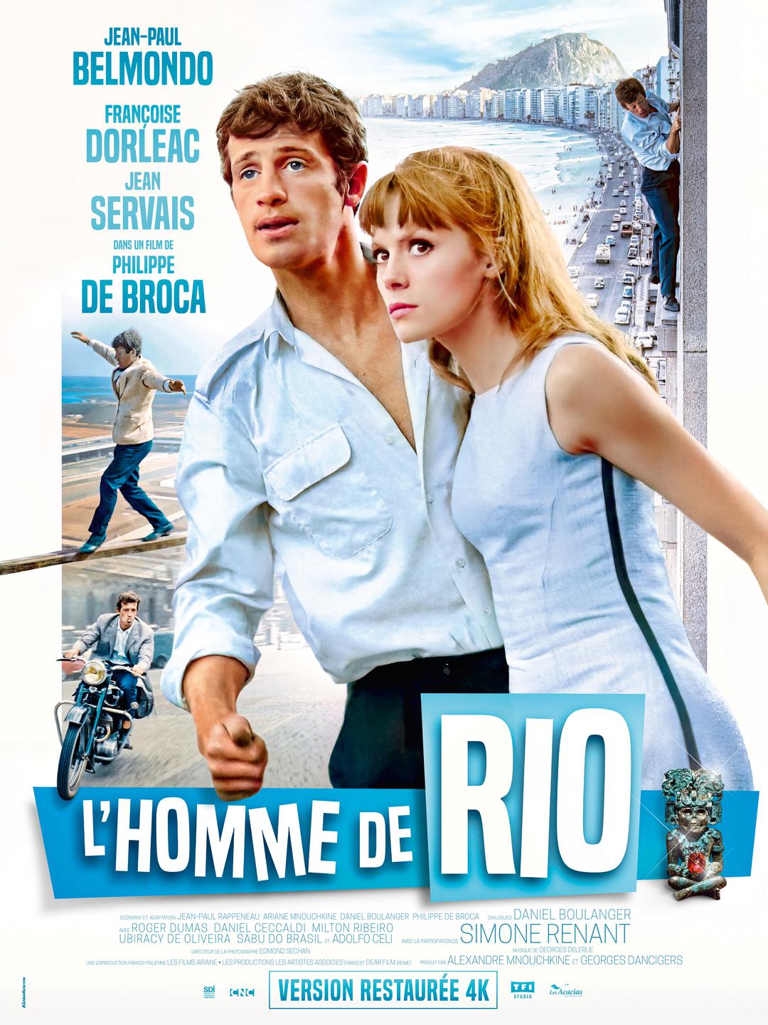 Affiche L HOMME DE RIO