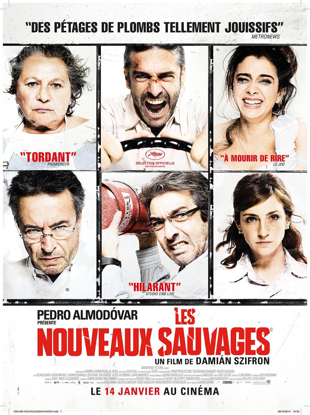 Affiche du film LES NOUVEAUX SAUVAGES
