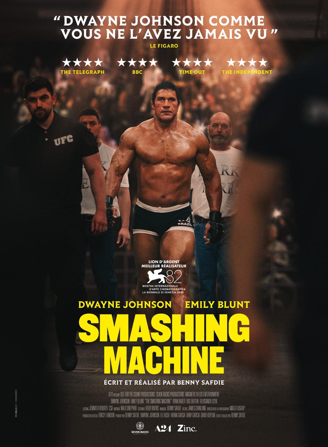 THE SMASHING MACHINE