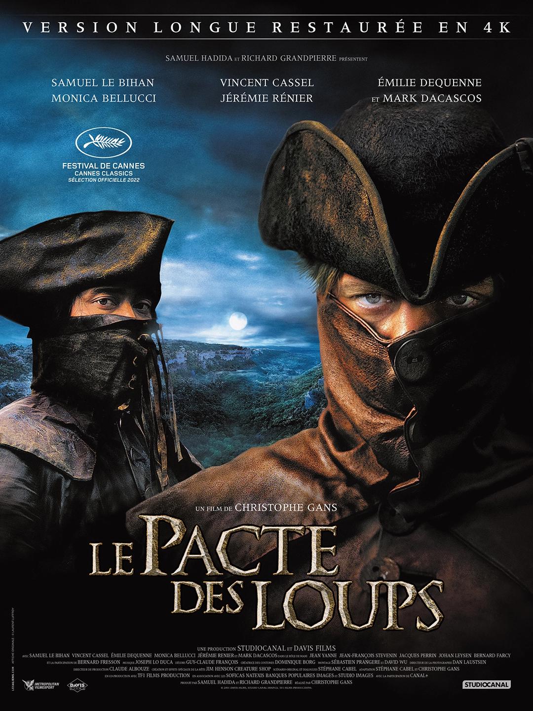 Affiche LE PACTE DES LOUPS