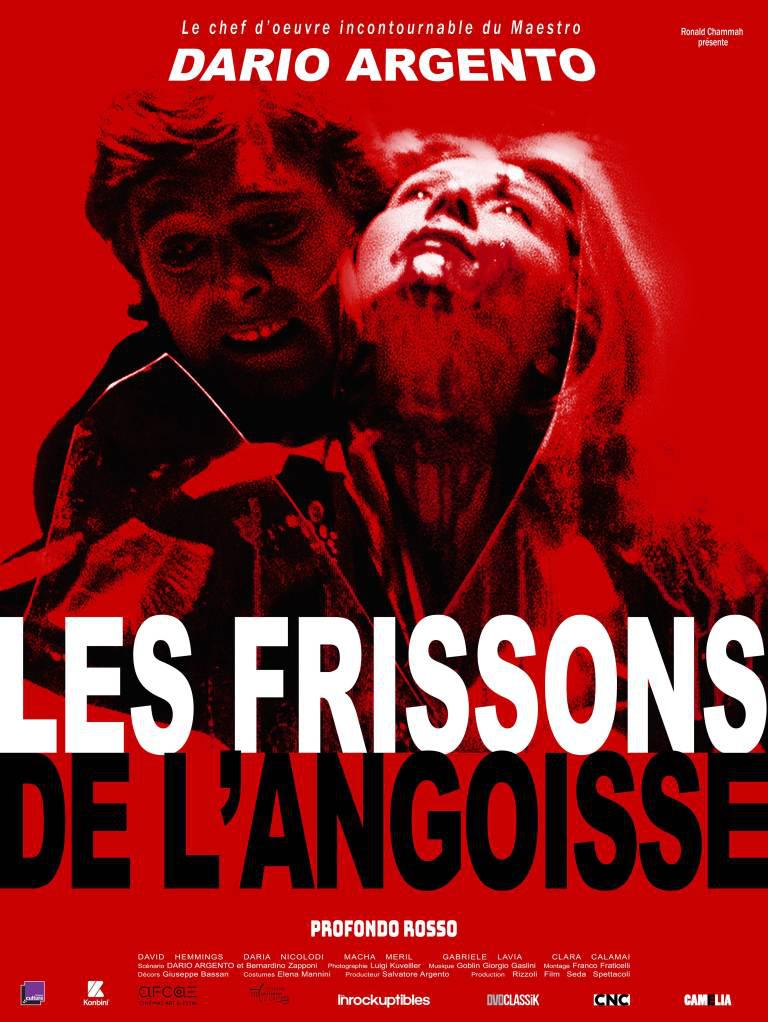 Affiche LES FRISSONS DE L'ANGOISSE