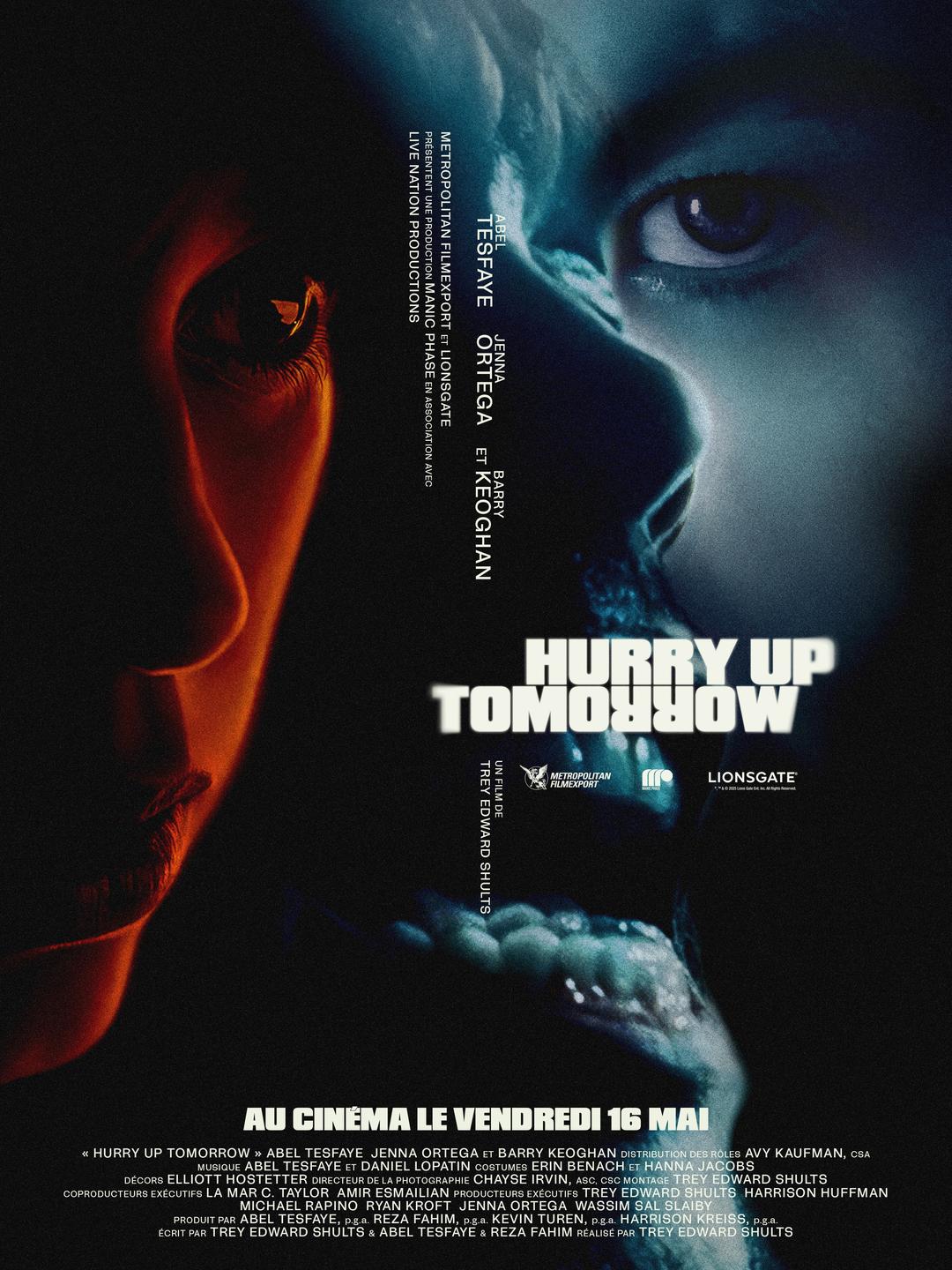 HURRY UP TOMORROW
