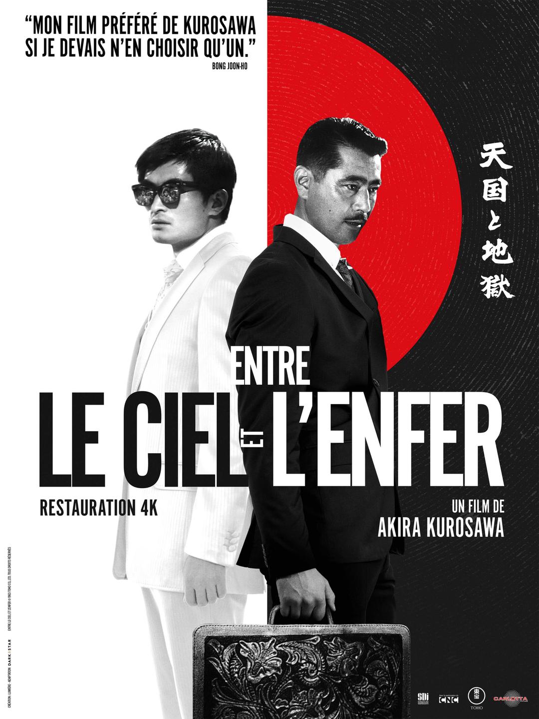 Affiche ENTRE LE CIEL ET L ENFER