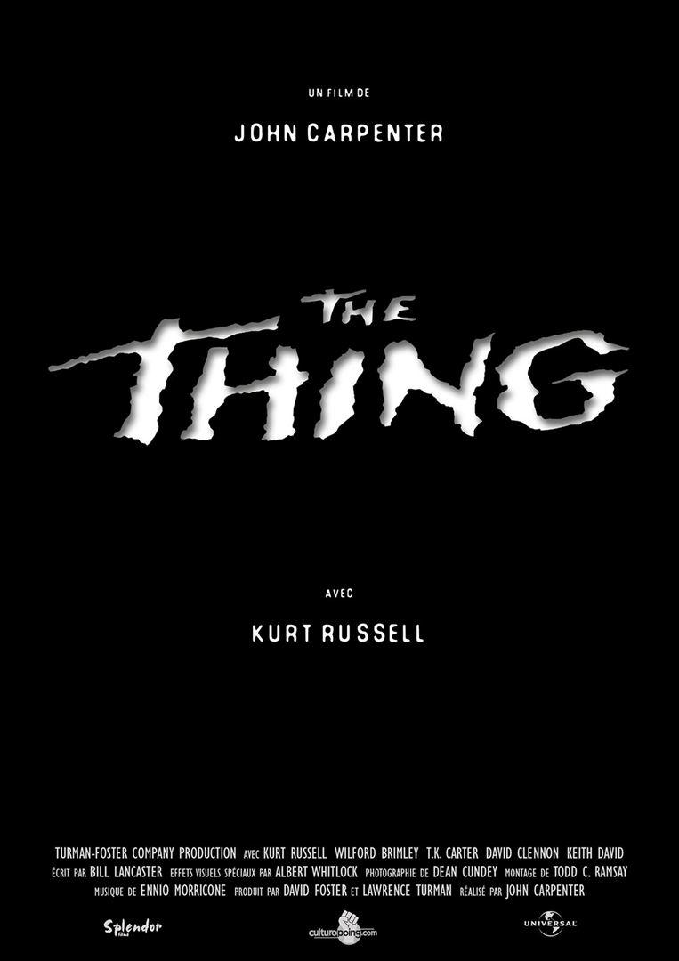 Poster du film THE THING