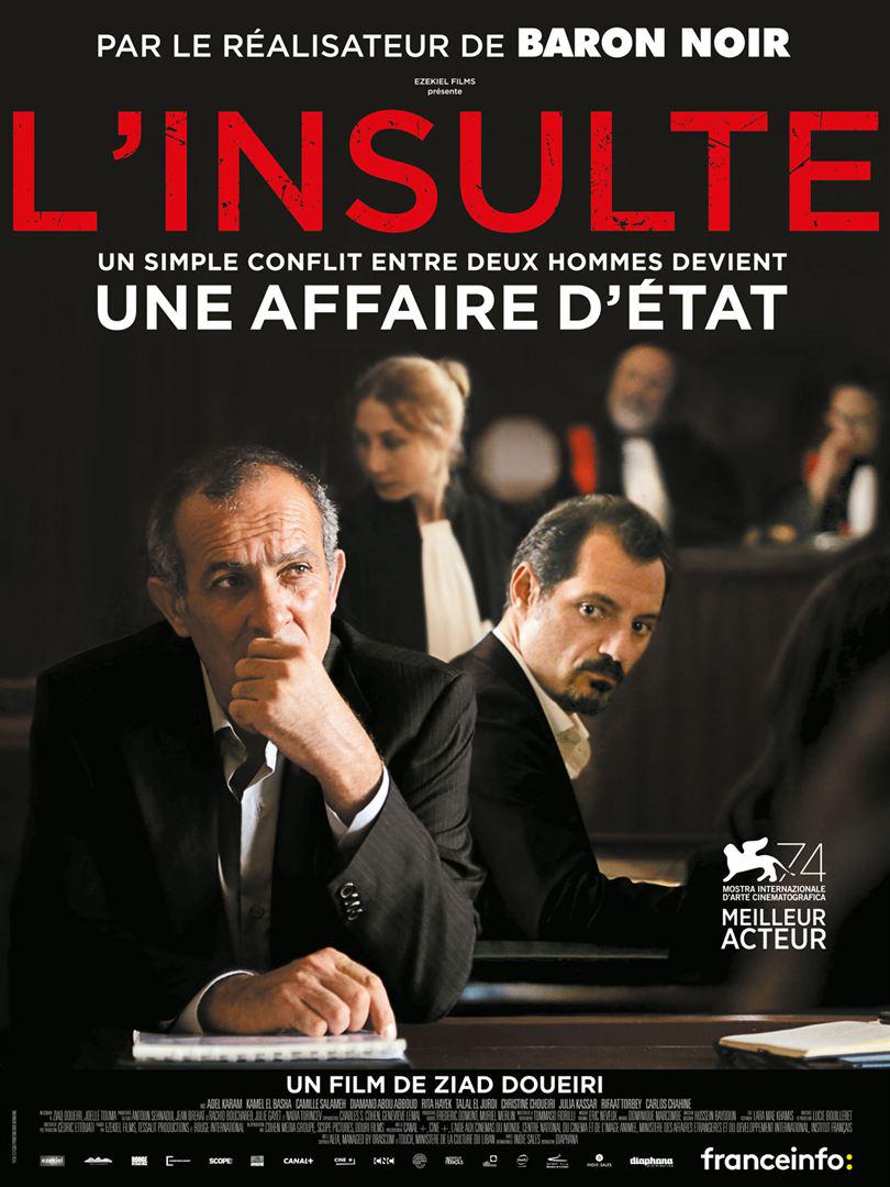 Affiche L'INSULTE