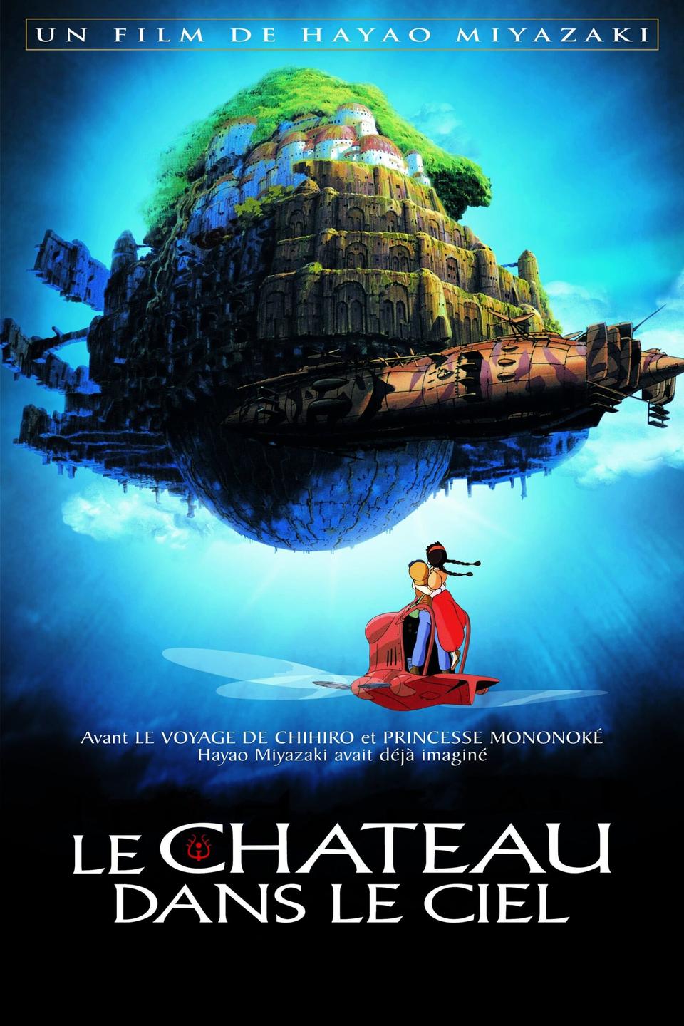 Affiche LE CHATEAU DANS LE CIEL