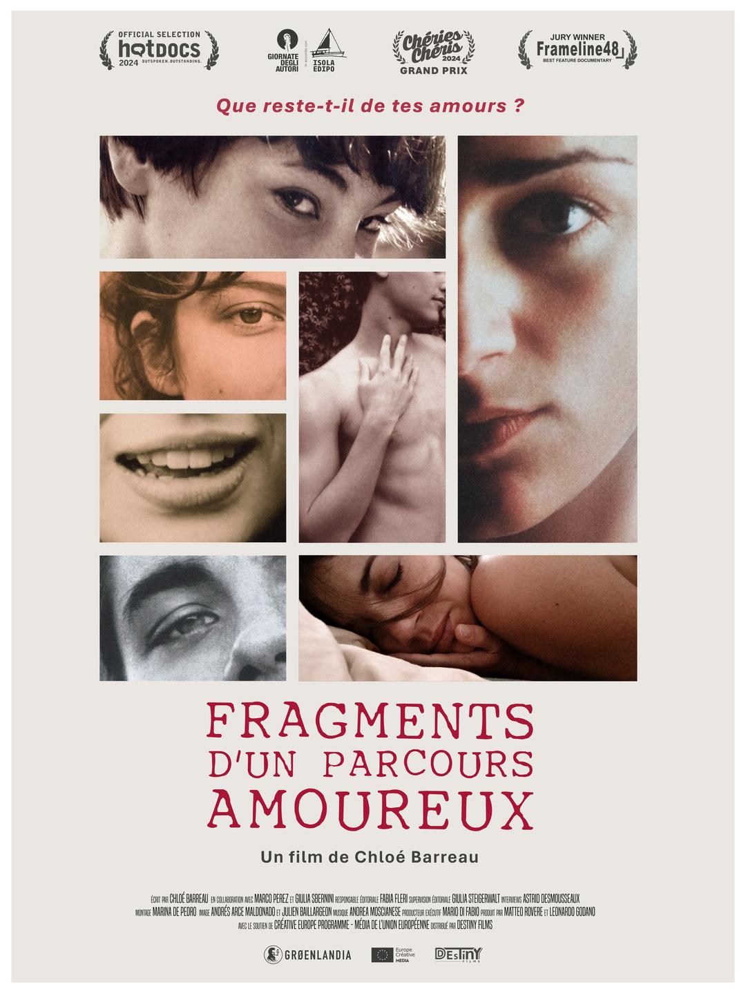 FRAGMENTS D UN PARCOURS AMOUREUX