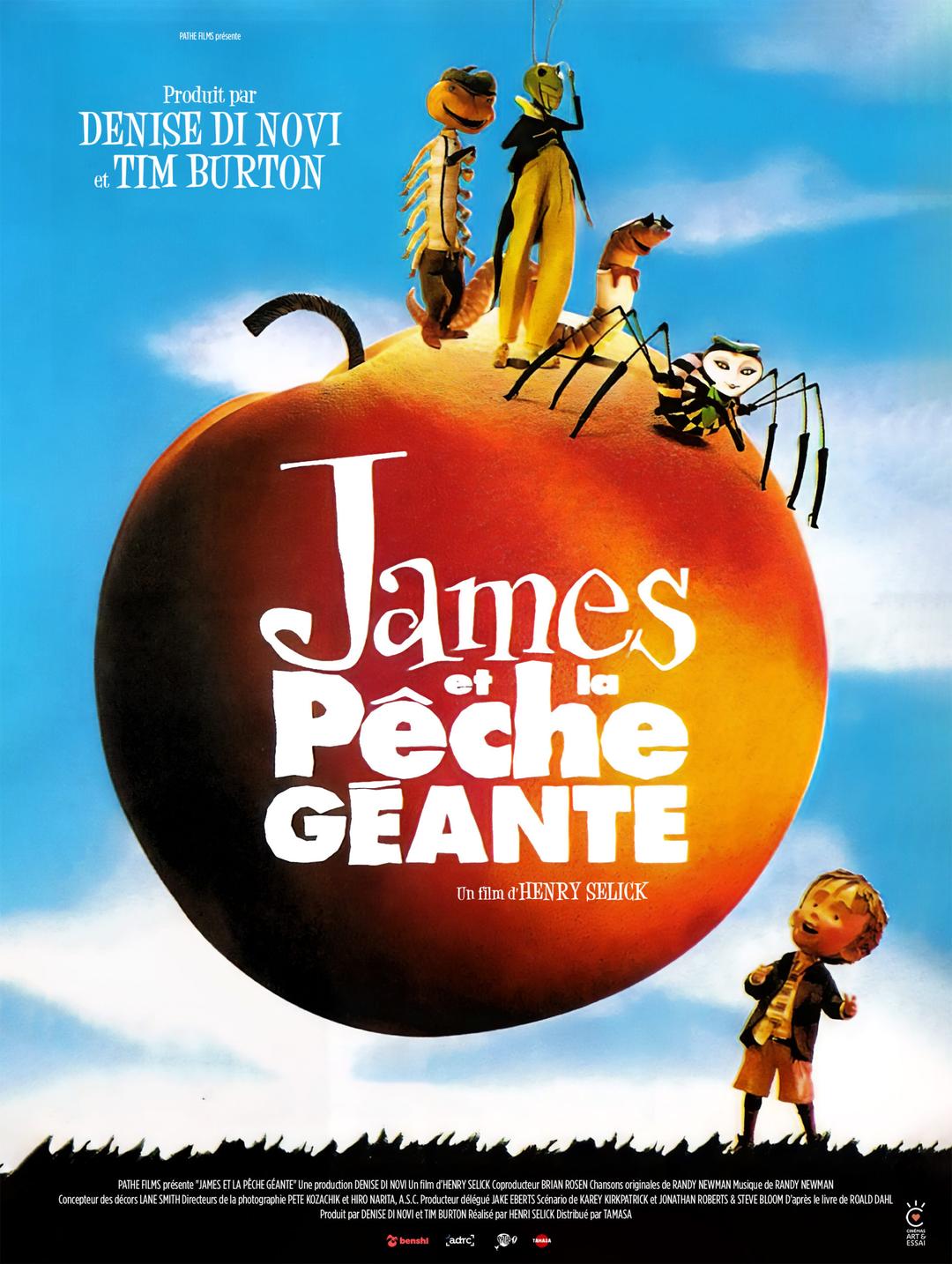 Affiche JAMES ET LA PECHE GEANTE