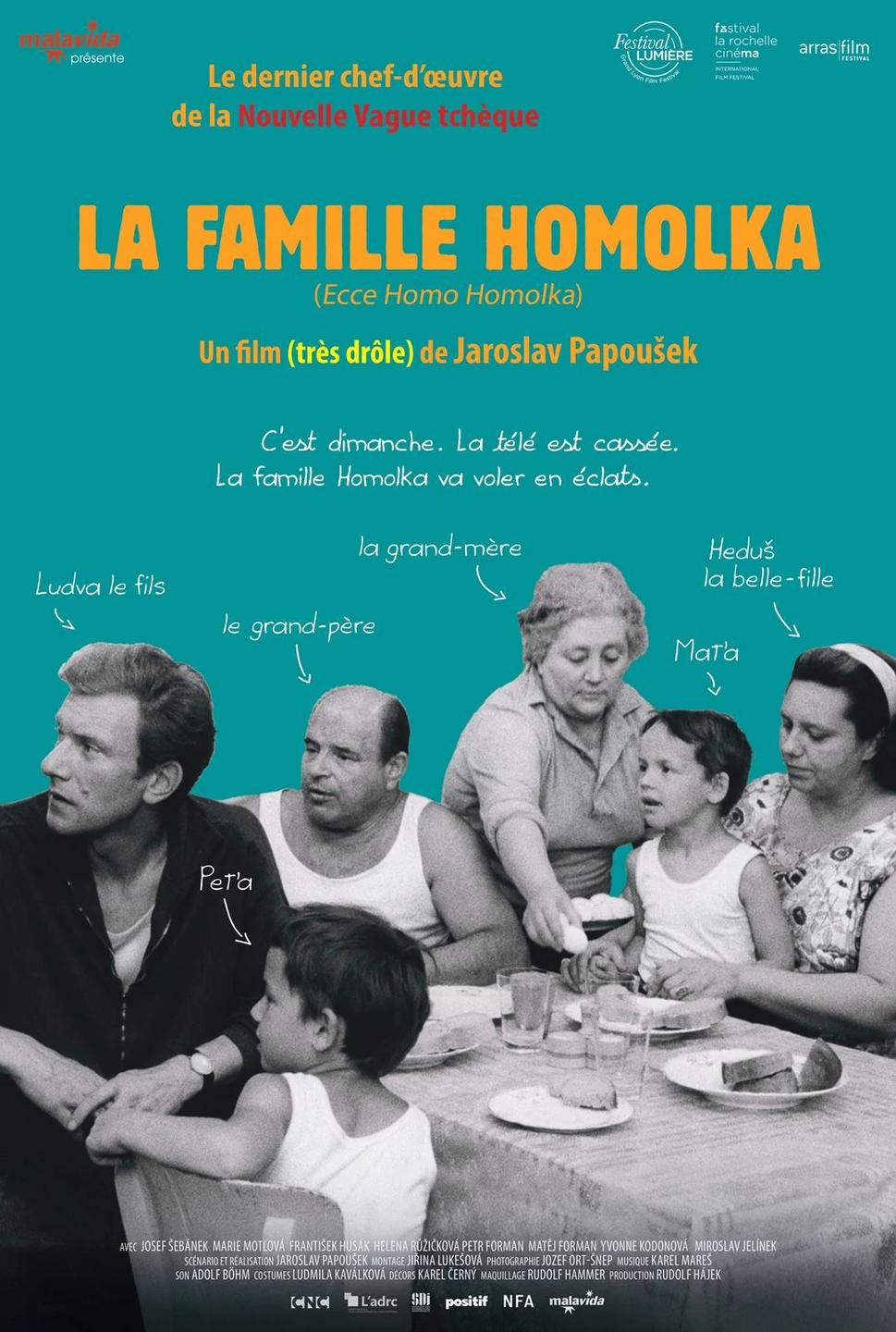 Affiche LA FAMILLE HOMOLKA