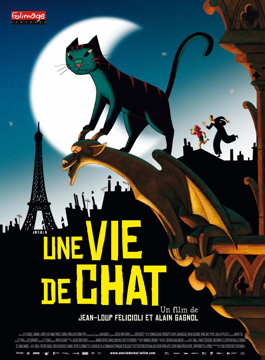 Affiche UNE VIE DE CHAT