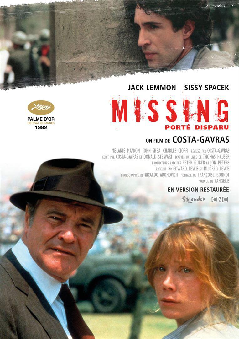 Affiche MISSING PORTE DISPARU