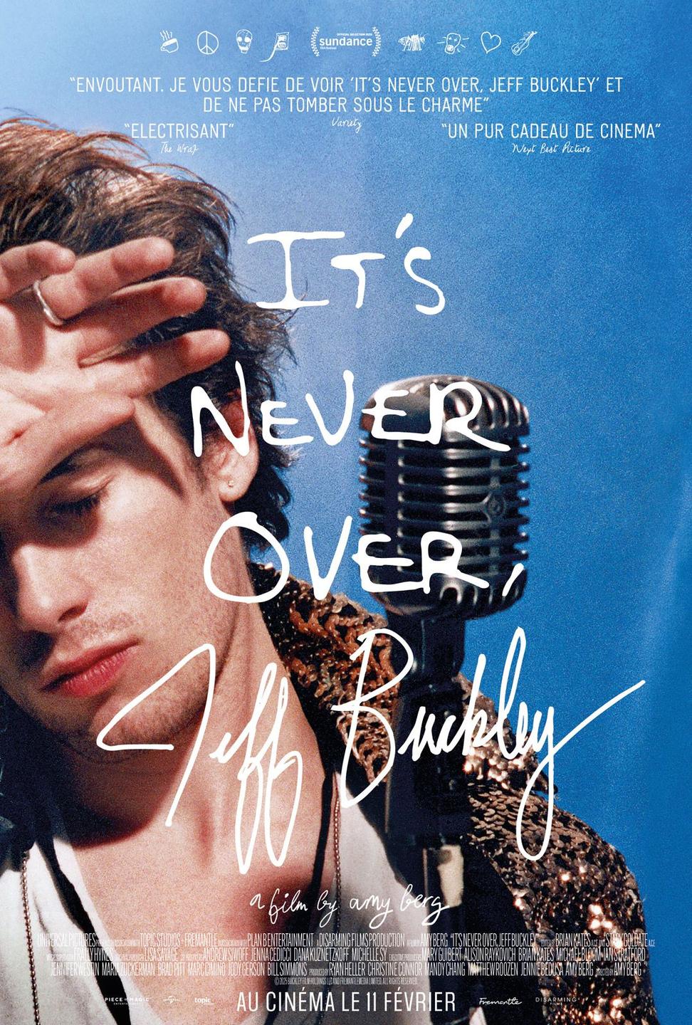 Affiche IT S NEVER OVER JEFF BUCKLEY