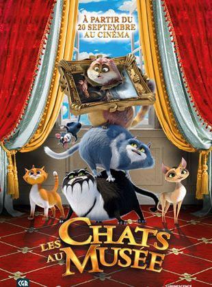 Poster du film LES CHATS AU MUSEE