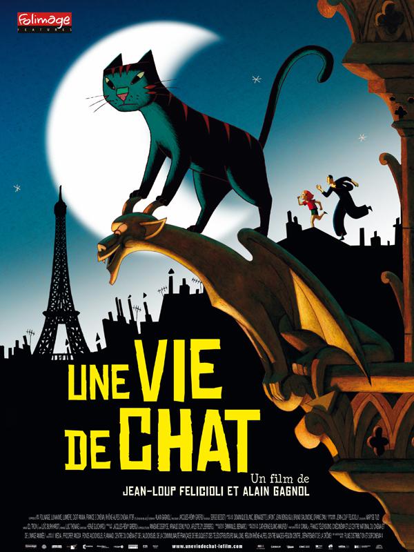 Affiche UNE VIE DE CHAT