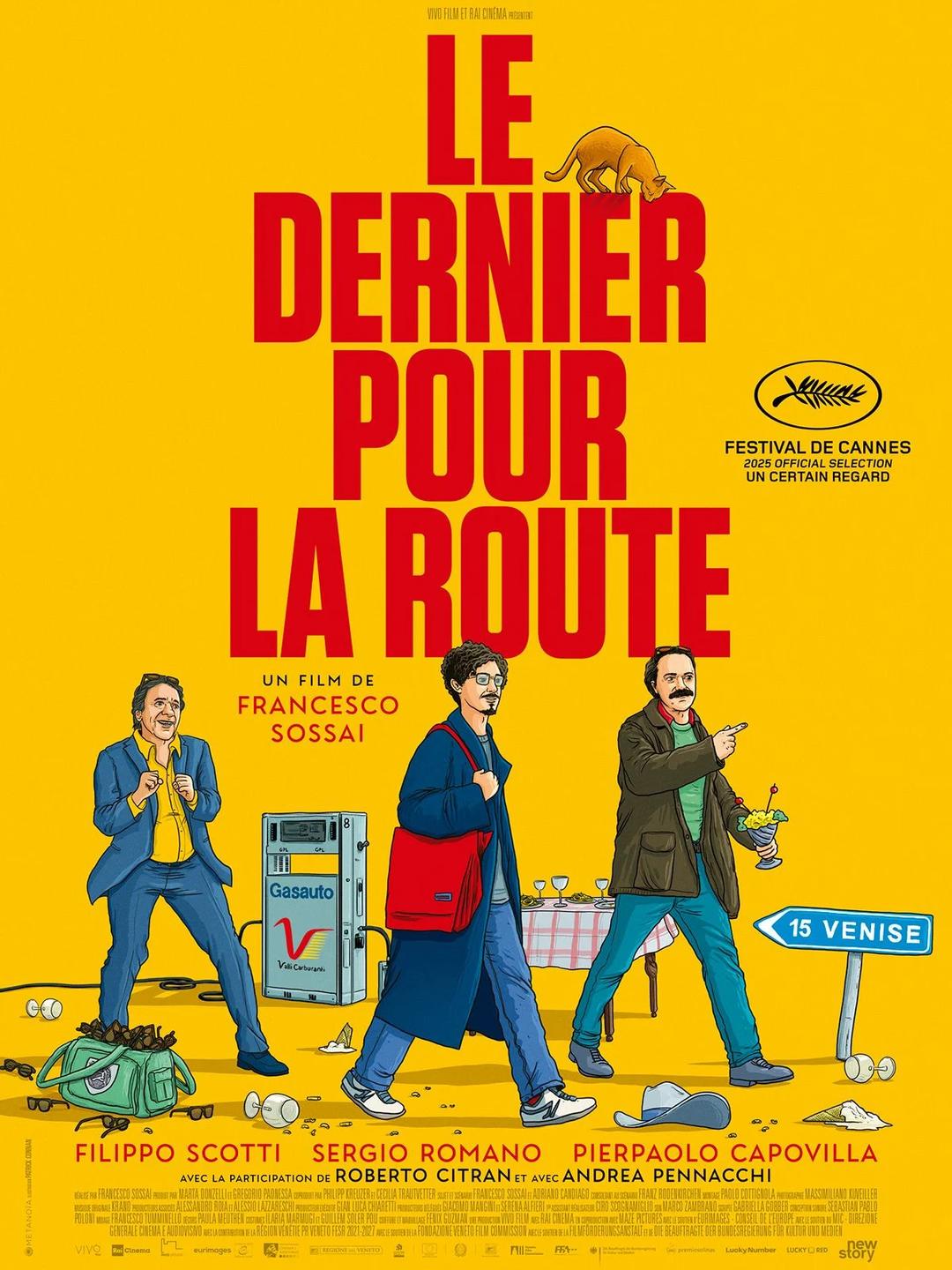Affiche LE DERNIER POUR LA ROUTE