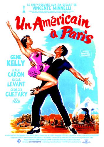 Affiche UN AMERICAIN A PARIS