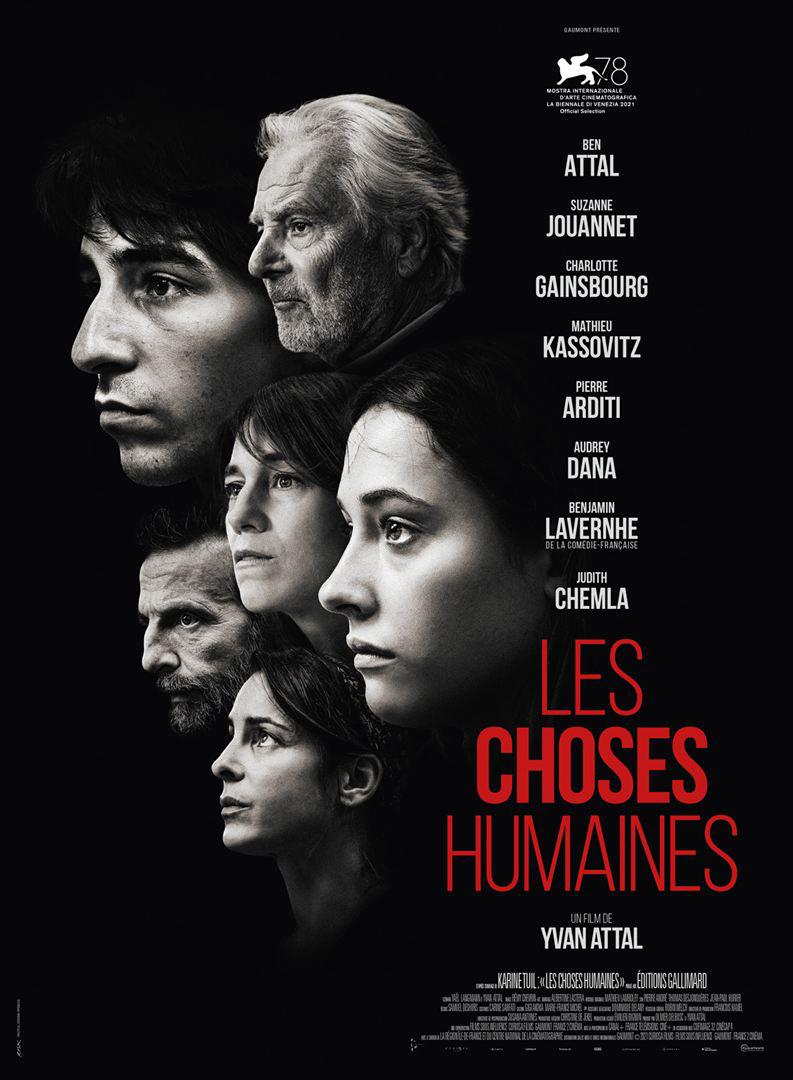 Affiche LES CHOSES HUMAINES