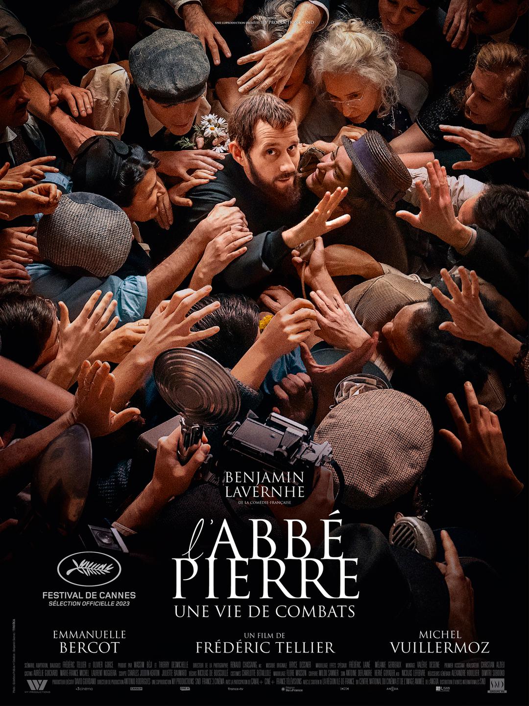 Poster du film L'ABBE PIERRE - UNE VIE DE COMBATS