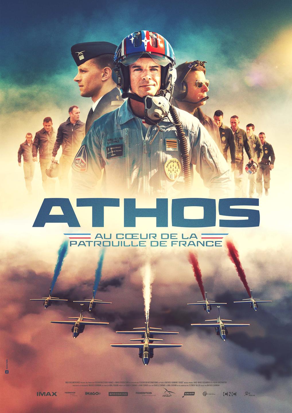 Affiche du film ATHOS AU COEUR DE LA PATROUILLE DE FRANCE