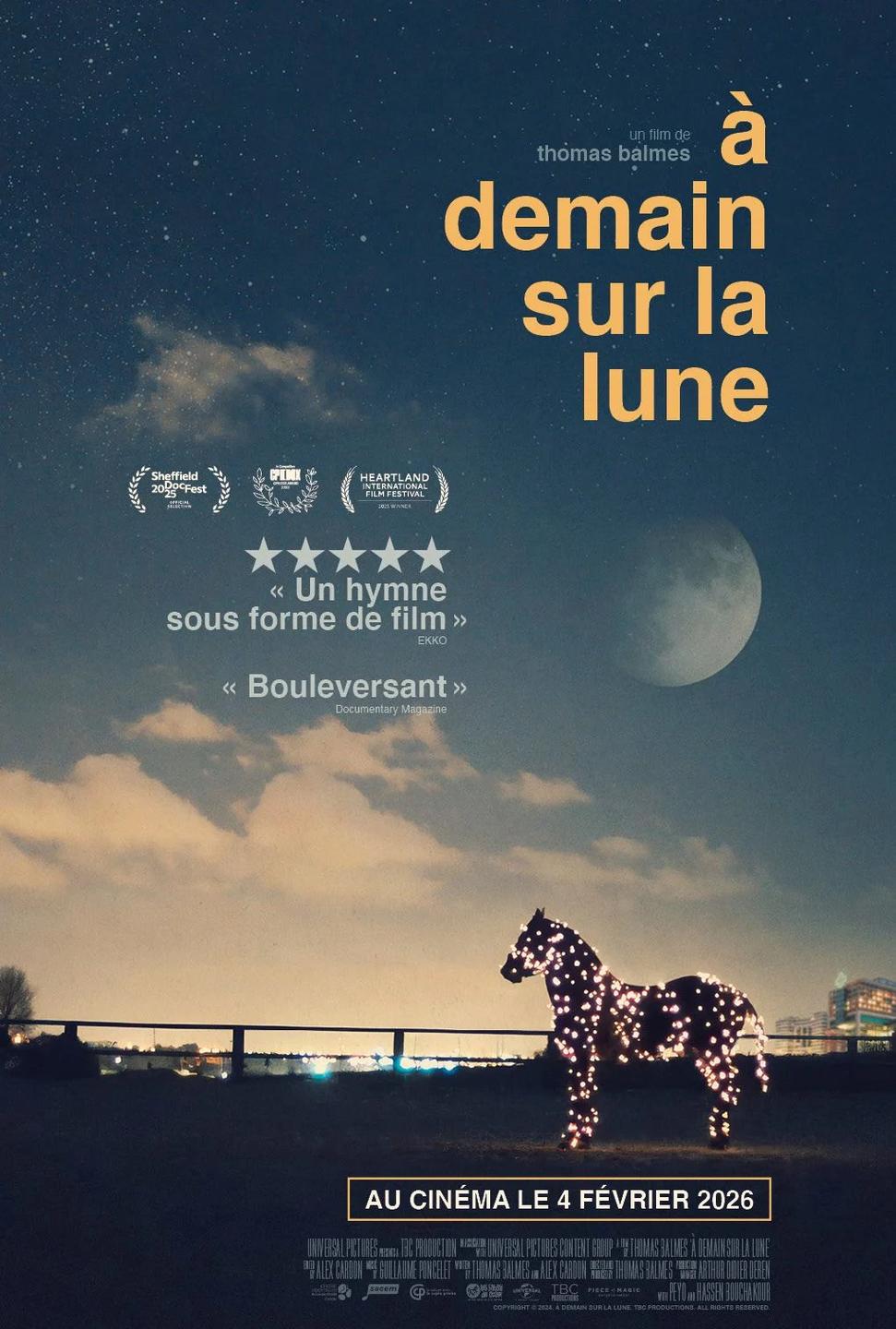 Affiche A DEMAIN SUR LA LUNE